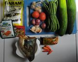 Foto langkah ke 1 dari resep Gangan asam kepala patin.