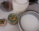 A picture of step 2 of Ginger Tulsi and Tea masala tea chai.