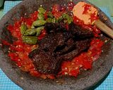 Foto langkah ke 7 dari resep Dendeng Sapi Kriuk Petai Sambalado.