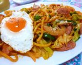 A picture of step 4 of ✤✤Napolitan Yakisoba✤✤.