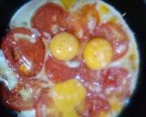 صورة لخطوة 1 من وصفة طماطم بلبيض🍅 او جزمز كيما يقلولها في تركيا