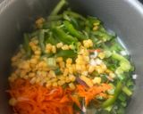 A picture of step 1 of Schezwan Frankie.