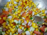કોર્ન ચાટ (Corn Chat Recipe In Gujarati)