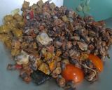 Foto langkah ke 2 dari resep Oseng Kerang Tempe.