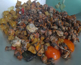 Foto langkah ke 2 dari resep Oseng Kerang Tempe.