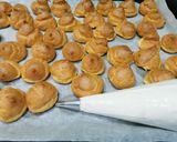 Profiterol vaníliás krémmel, glutén és tejmentesen recept fázis 11 fotója