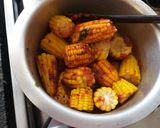 A picture of step 4 of Sweetcorn Masalla#15 minutes or less cooking contest.