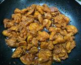 A picture of step 3 of Chicken shahi korma.