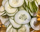 Foto del paso 1 de la receta: Pepinos encurtidos en vinagre agridulces 🥒 - Ideales para hamburguesas