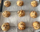 Foto del paso 11 de la receta Galletas sin gluten y sin lactosa con pepitas de chocolate y nueces