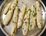 A picture of step 5 of Spooky Witch Poha Fingers.