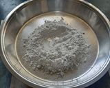 A picture of step 1 of Bajra seasome seeds bhakri.