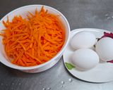 〔在家也能做〕紅蘿蔔炒蛋的食譜步驟1照片