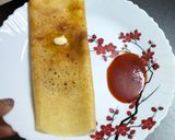 पीली मूंग दाल बटर डोसा रेसिपी चरण 4 फोटो
