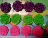 Foto langkah ke 2 dari resep Puding Love Bunga Kaca.
