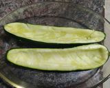 Foto del paso 3 de la receta: Calabacín relleno al horno con cebolla caramelizada