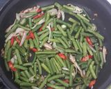 Foto langkah ke 3 dari resep Tumis Kacang Panjang Tempe Teri.