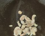 A picture of step 1 of Sausage Mushroom Omelette.