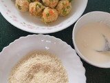 Bola bola nasi krispy