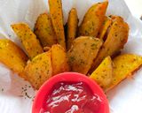 Foto langkah ke 7 dari resep Kentang Wedges Goreng.