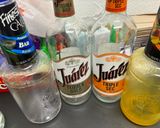Hình bước làm 1 của món Cocktails Lemon Orange & Strawberry (chanh cam& dâu)