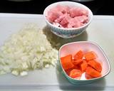 豬肉洋蔥煎餅&蝦皮青江菜&小黃瓜食譜步驟2照片