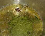 A picture of step 4 of Chicken curry.