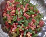 A picture of step 1 of Chinese samosey.