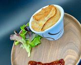 Une image de l'étape 7 de Soufflés à la farine de châtaigne Corse et à la tome de chèvre Corse.
