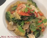 Foto langkah ke 5 dari resep Cap Cai Goreng Seafood NIC KITCHEN.