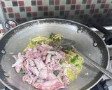 Foto langkah ke 2 dari resep Cumi Asin Tempe Sambal Ijo.