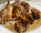 Foto del paso 6 de la receta: Conejo con alcachofas