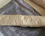 Foto del paso 4 de la receta: Bratwurst con mostaza y miel en hojaldre