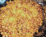 A picture of step 2 of Masala chana.