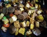 Foto langkah ke 5 dari resep Tahu baso pedas.