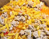 A picture of step 4 of One Pot Ground Turkey 🦃 Rotini.