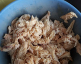 Foto del paso 1 de la receta: Tacos dorados de pollo (flautas)