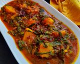Foto langkah ke 8 dari resep Aloo Palak/Spinach&Potato Stew (Sayur Bayam Kentang ala India).