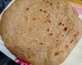 A picture of step 7 of Roll paratha in desi ghee.