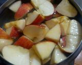 A picture of step 1 of Apple halwa.
