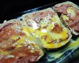 Foto del paso 4 de la receta: Rebanadas de pan con tomate y huevo 🍞🍅🥚