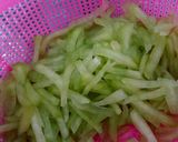Foto langkah ke 1 dari resep Oseng labu tempe.