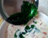 A picture of step 7 of Cathedral Window Jello Sago Drink.