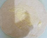 A picture of step 3 of Crispy square paratha.