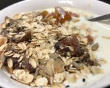 รูปขั้นตอนการทำที่ 6 ของ Pan-roasted granola / muesli (กราโนล่า / มูสลี่คั่วกระทะ)