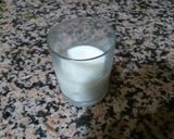 A picture of step 1 of Stale Bread with Eggs, Milk, Honey, and Peanuts.
