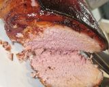 A picture of step 6 of My honey,mustard and maple syrup glazed ham.