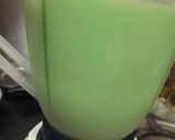 A picture of step 5 of Cashews khus milk smoothie😋.