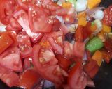 Foto del paso 5 de la receta: Albóndigas con carne de pavita y pasta corta en salsa de almendras y pecanas, cremosita🇵🇪