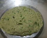 A picture of step 2 of Palak Paratha.
